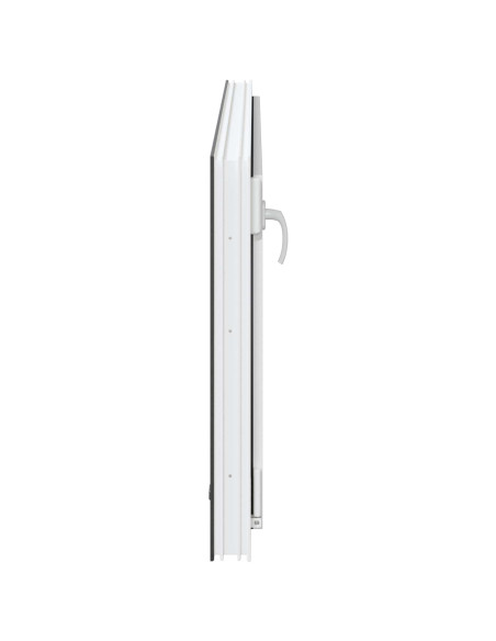 Finestra per Soffitta RISOR Antracite 120 x 60 cm PVC e Vetro