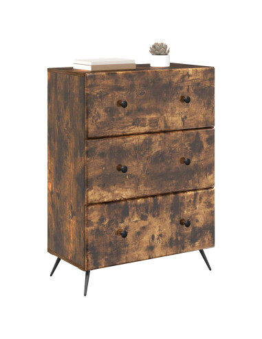 Mobile con Cassetti Rovere Fumo 66 x 34,5 x 90 cm