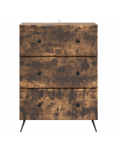 Mobile con Cassetti Rovere Fumo 66 x 34,5 x 90 cm