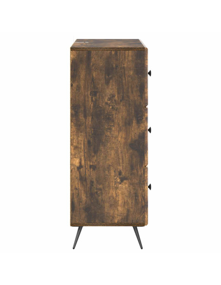 Mobile con Cassetti Rovere Fumo 66 x 34,5 x 90 cm