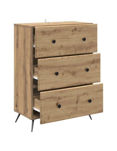 Mobile con Cassetti Rovere Artigianale 66 x 34,5 x 90 cm