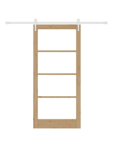 Porta scorrevole Naturale 93 x 202 cm