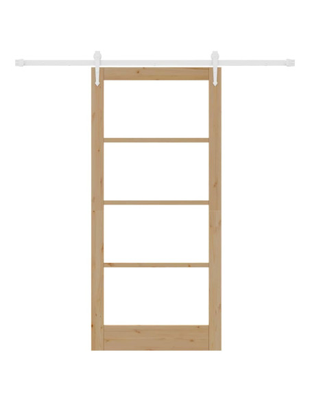 Porta scorrevole Naturale 93 x 202 cm