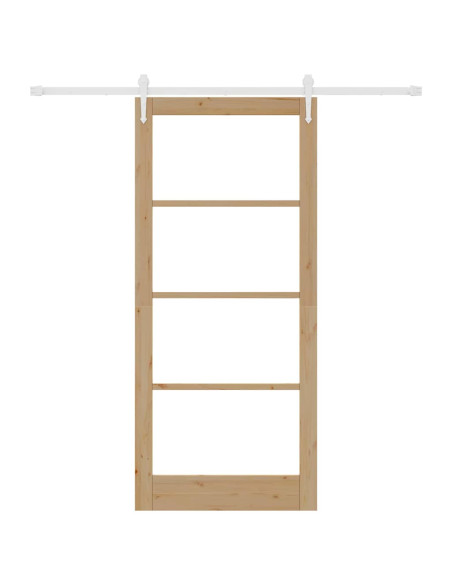 Porta scorrevole Naturale 93 x 211 cm