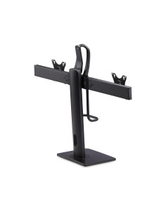 StarTech.com Supporto da Tavolo per Due Monitor- Staffa con barra trasversale per 2 Schermi da 27" VESA 75x75/100x100, altezza r 2
