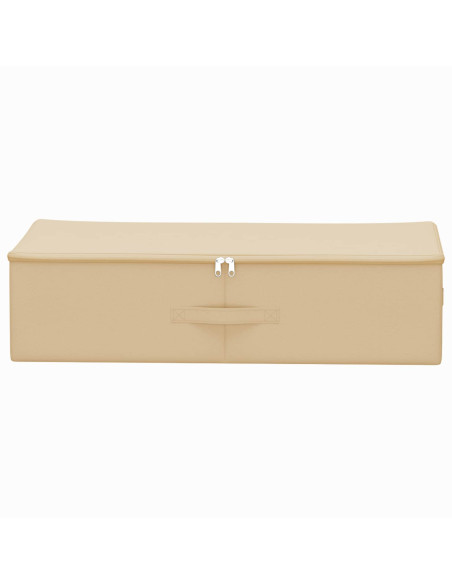 Scatola di Stoccaggio 6 pcs Crema 70 x 40 x 18 cm