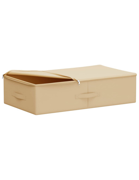 Scatola di Stoccaggio 24 pcs Crema 70 x 40 x 18 cm
