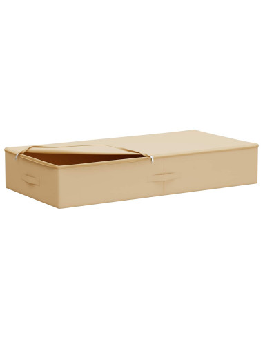 Scatola di Stoccaggio 24 pcs Crema 90 x 48 x 15 cm