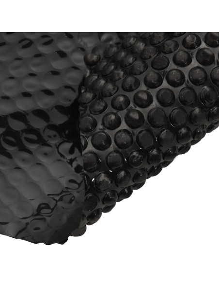 Copertura per piscina Nero 800 x 400 cm PE