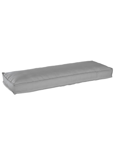 Set di Cuscini per Pallet 2 pcs Grigio 120 x 40 x 8 cm
