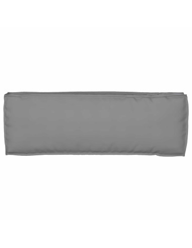 Set di Cuscini per Pallet 2 pcs Grigio 120 x 40 x 8 cm