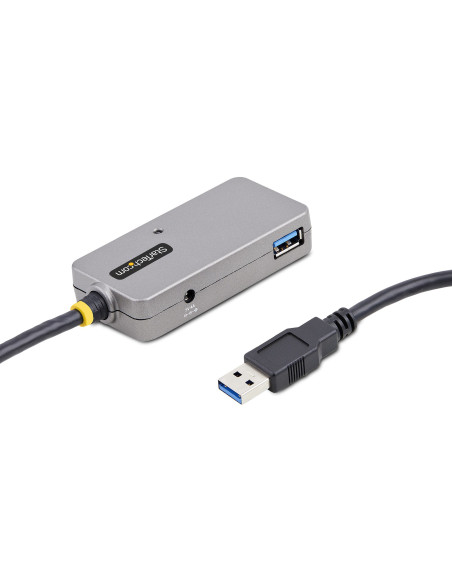 StarTech.com U01043-USB-EXTENDER hub di interfaccia USB 3.2 Gen 1 (3.1 Gen 1) Type-A 5000 Mbit/s Nero, Argento