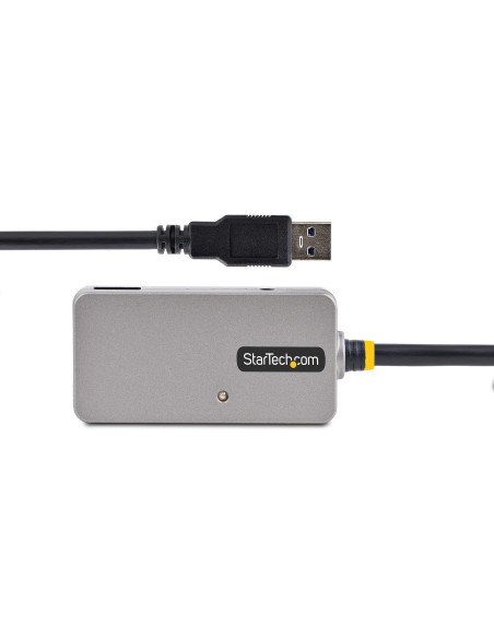 StarTech.com U01043-USB-EXTENDER hub di interfaccia USB 3.2 Gen 1 (3.1 Gen 1) Type-A 5000 Mbit/s Nero, Argento