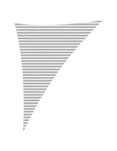 Vela da ombra solare Grigio chiaro e bianco 4 x 5 x 6,4 m 2