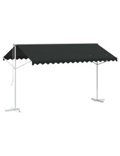 Tenda autoportante Antracite 4 × 3 m Poliestere 2