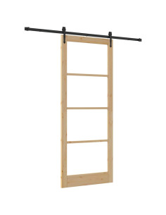 Porta scorrevole ORKDAL Naturale 93 x 232 cm 2