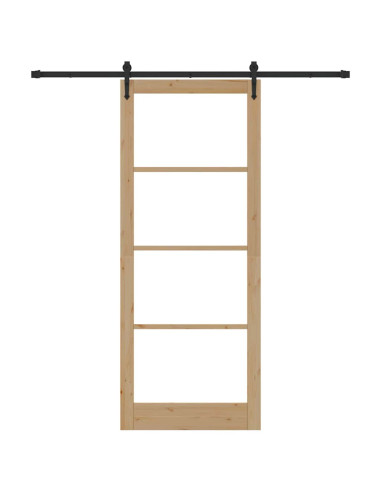 Porta scorrevole ORKDAL Naturale 93 x 232 cm