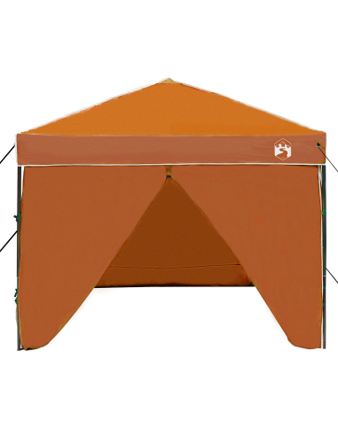 Tenda Gazebo Arancione 243 x 243 x 251 cm Tessuto
