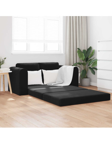 Divano letto 60cm Nero Velluto