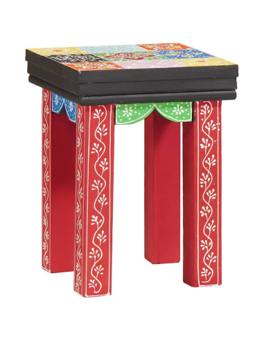 Tavolo quadrato 3 pcs Multicolore
