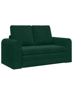 Divano letto 60cm Verde Scuro Velluto 2