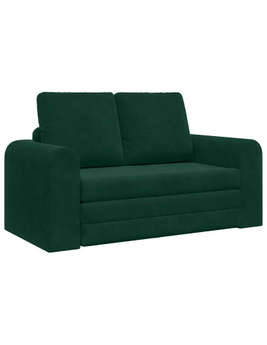 Divano letto 60cm Verde Scuro Velluto