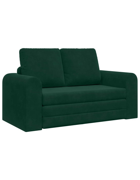 Divano letto 60cm Verde Scuro Velluto
