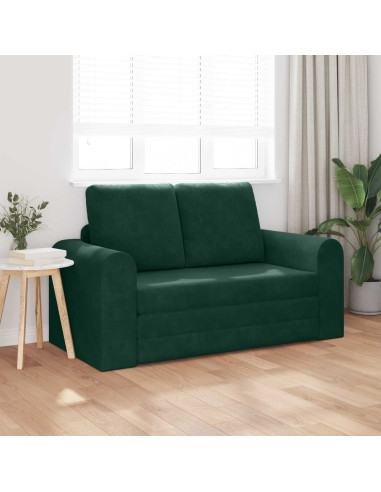 Divano letto 60cm Verde Scuro Velluto