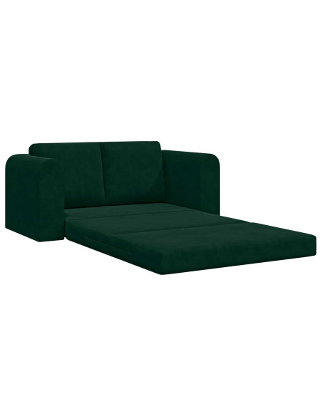 Divano letto 60cm Verde Scuro Velluto
