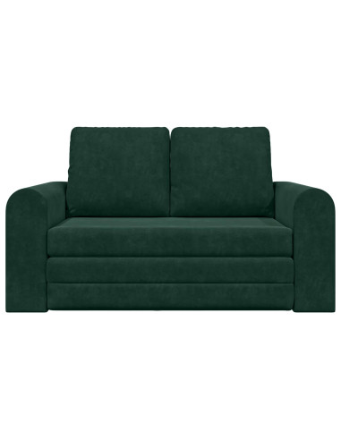 Divano letto 60cm Verde Scuro Velluto