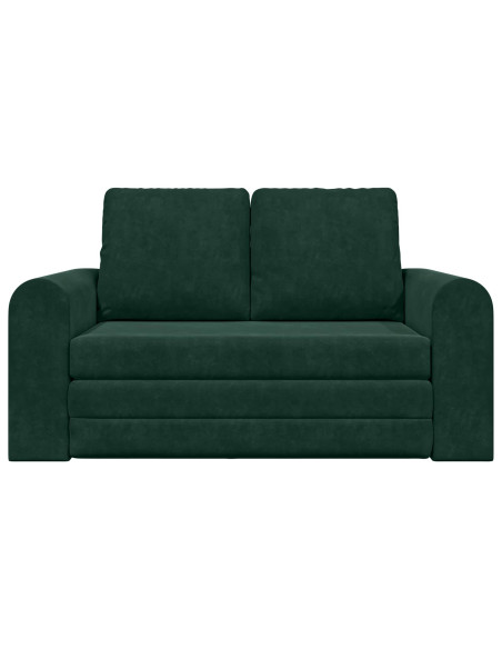 Divano letto 60cm Verde Scuro Velluto
