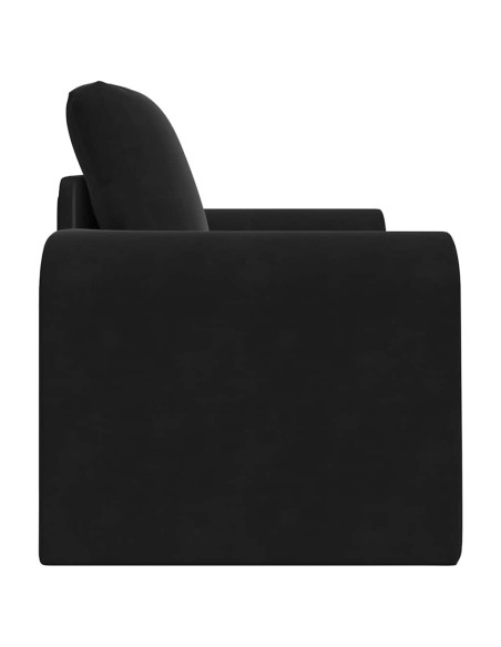 Divano letto Nero 98 x 71 x 83 cm Velluto