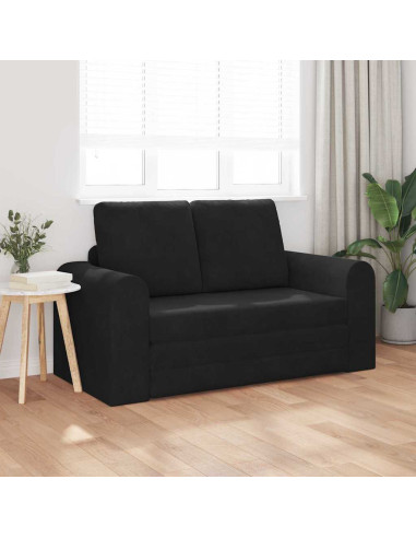 Divano letto 60cm Nero Velluto