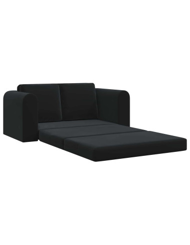 Divano letto 60cm Nero Velluto