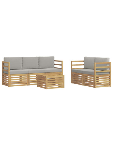 Set divani Legno di Acacia Massello