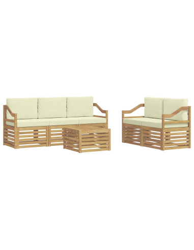 Set divani Legno di Acacia Massello