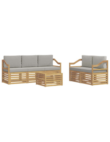 Set divani Legno di Acacia Massello
