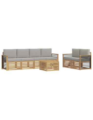 Set divani Legno di Acacia Massello
