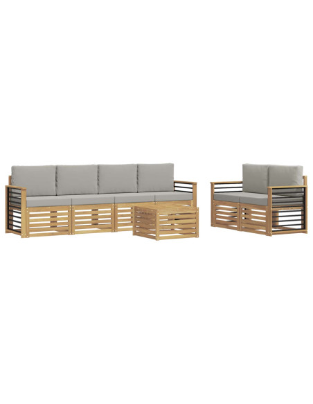Set divani Legno di Acacia Massello