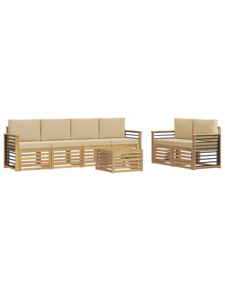Set divani Legno di Acacia Massello