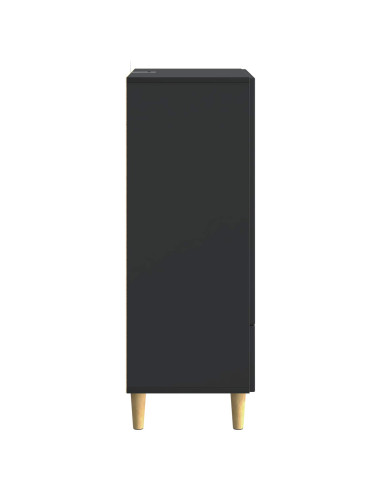 Credenza Nero 66 x 34,5 x 95 cm Legno ingegnerizzato