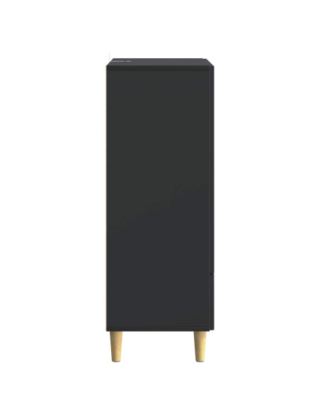Credenza Nero 66 x 34,5 x 95 cm Legno ingegnerizzato