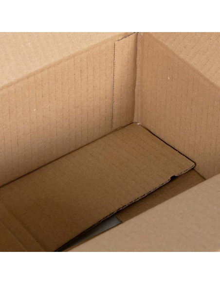 Scatola Pieghevole 50 pcs Naturale 25 x 17,5 x 10 cm Cartone