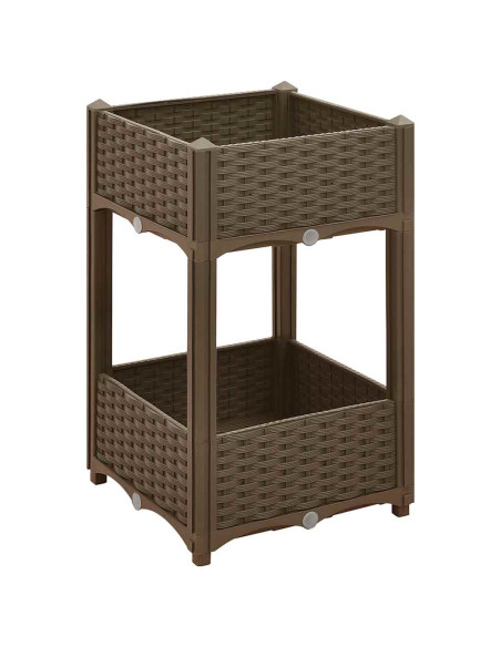 Fioriera Rialzata 40x40x71 cm in Polipropilene