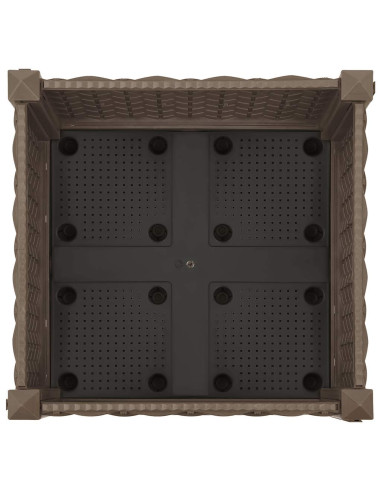 Fioriera Rialzata 40x40x71 cm in Polipropilene