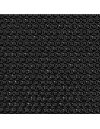 Copertura per Piscina di Alta Qualità Nero Ø 417 cm 0,2 mm PE