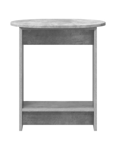 Tavolo laterale Grigio Cemento 50 x 39,5 x 55 cm