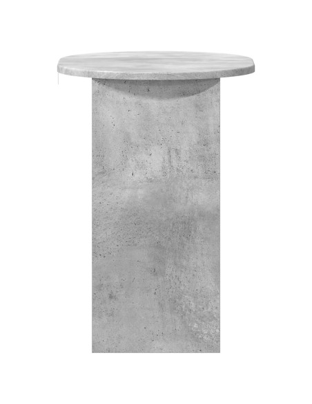 Tavolo laterale Grigio Cemento 50 x 39,5 x 55 cm