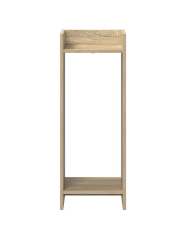 Supporto per piante Rovere Sonoma 30 x 30 x 80 cm