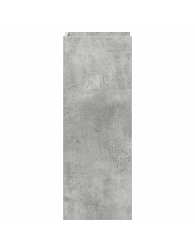 Supporto per piante Grigio Cemento 30 x 30 x 80 cm